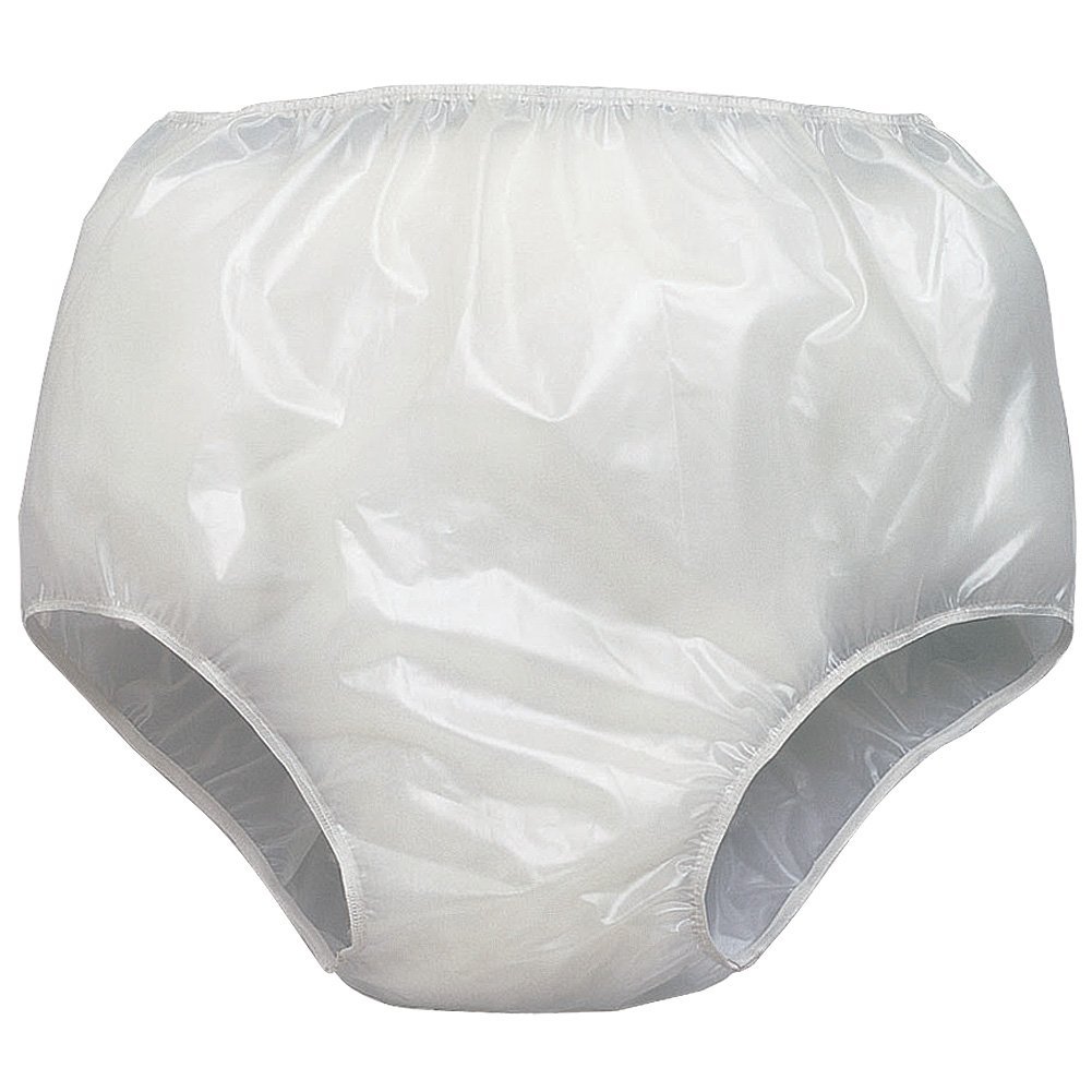 PVC Plastic Pants Panties Knickers 4 Sizes Waterproof Briefs Butterfly Print 